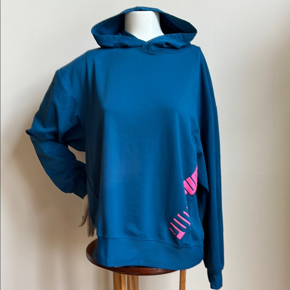Puma Blue and Pink Sweater with Relaxed Fit